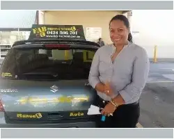 Liza Passed 1st Time Liza Passed 1st Time passed 1st time in Rochdale with FAB Driving School