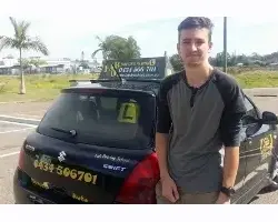 Mitch Passed 1st Time Mitch Passed 1st Time in Logan with FAB Driving School