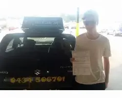 Mike passed 1st Time Mike passed 1st Time with FAB Driving School