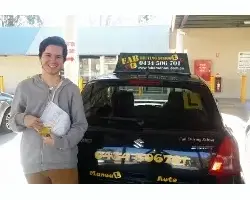 Brandon - Passed 1st Time Brandon - Passed 1st Time with FAB Driving School